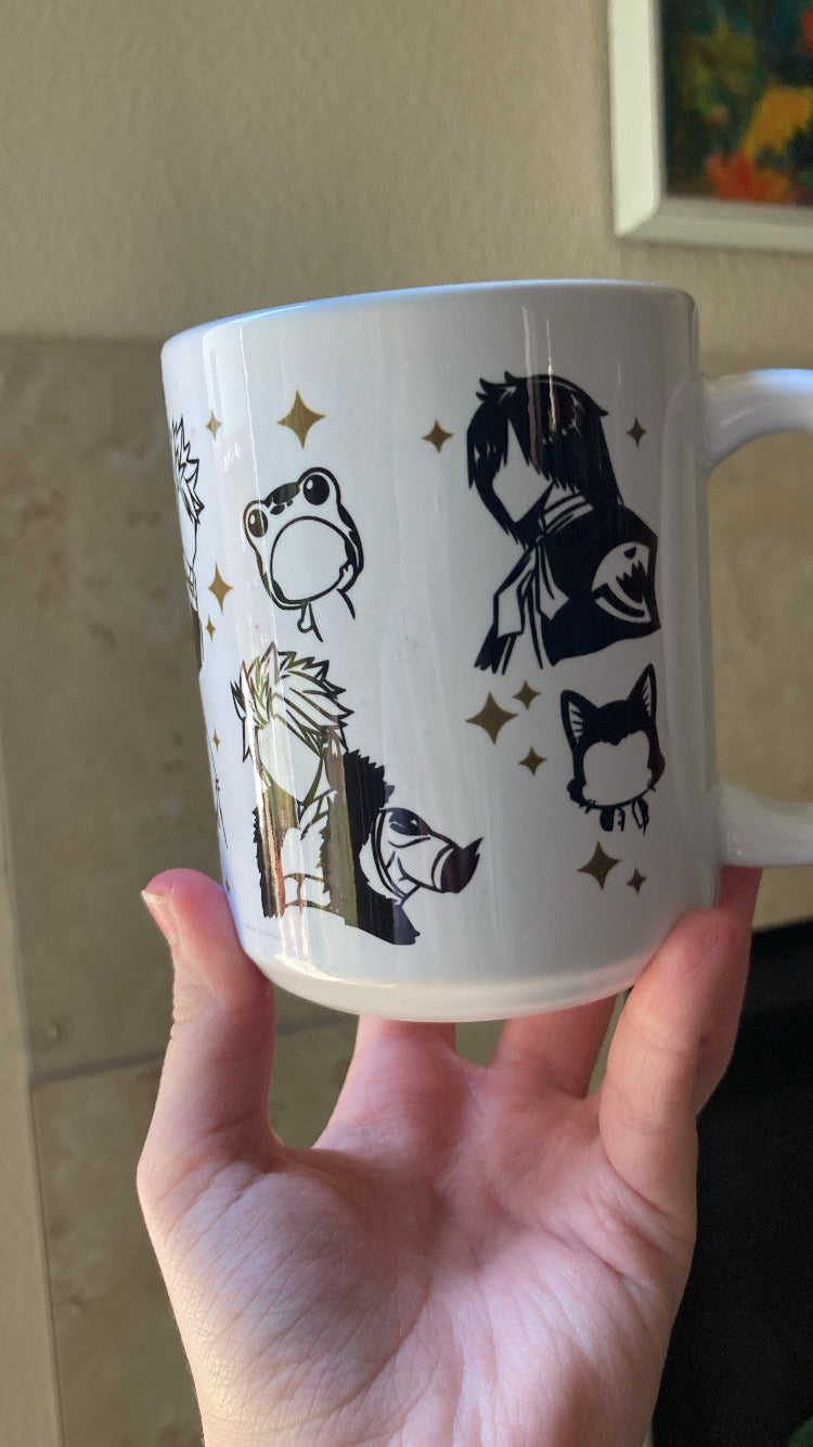 Fairy tail dragone slayer mug