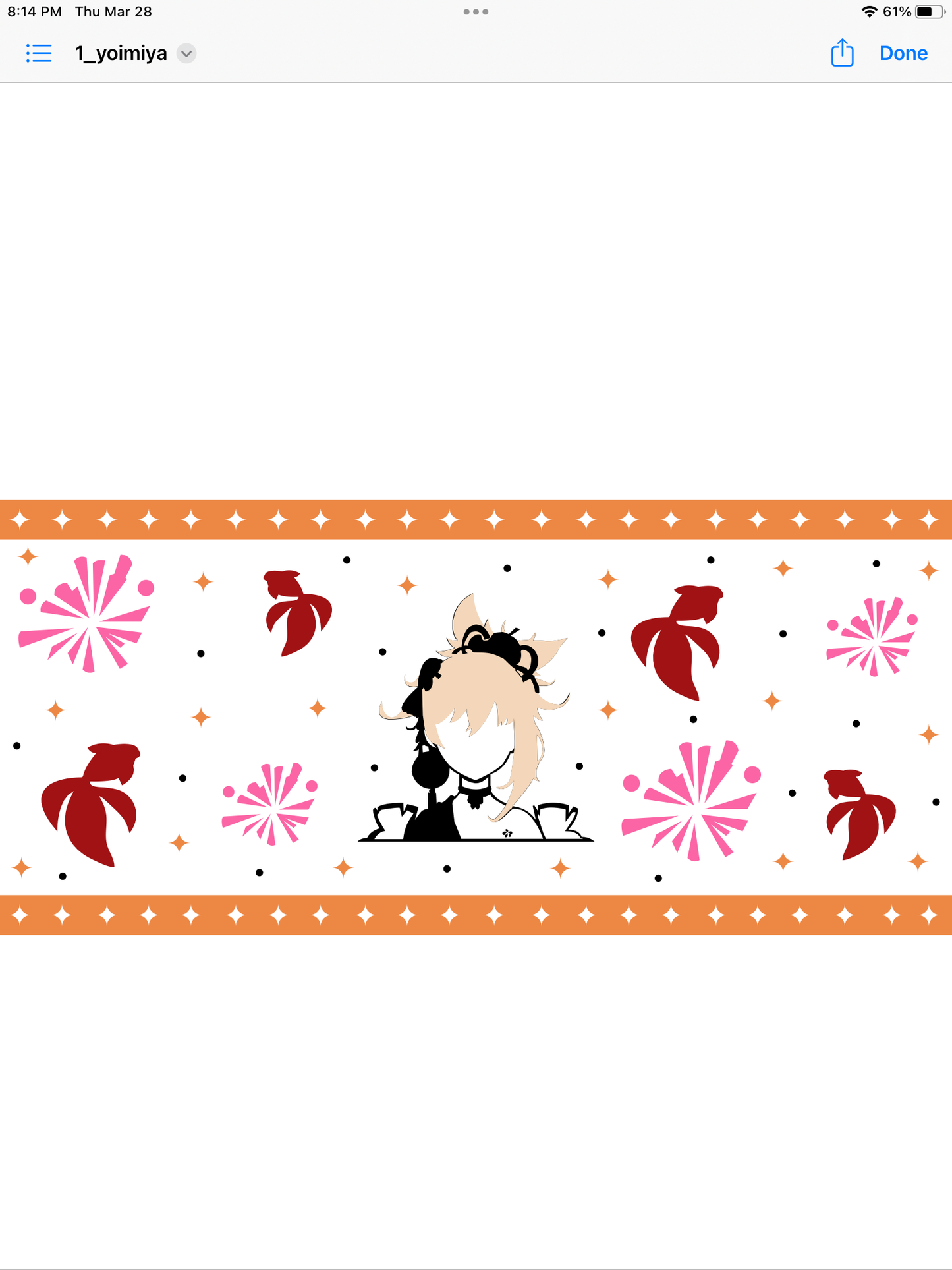 Genshin charcter cup