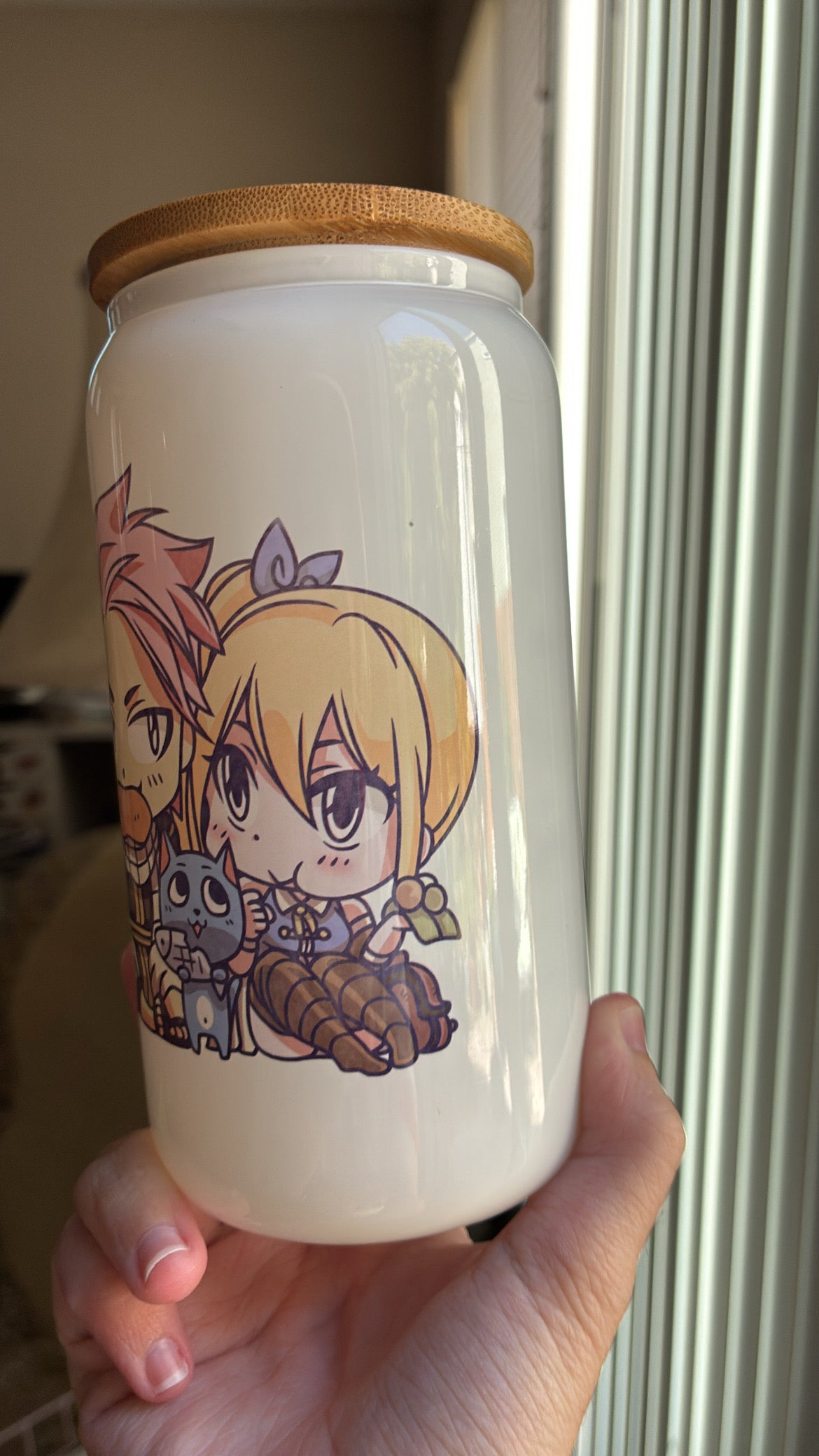 Natsu and Lucy cup