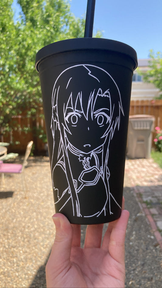 Anime tumbler cup