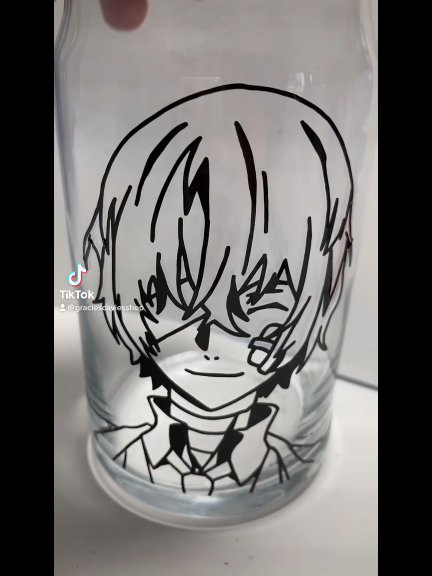 A BSD no longer human character with bandages anime cup