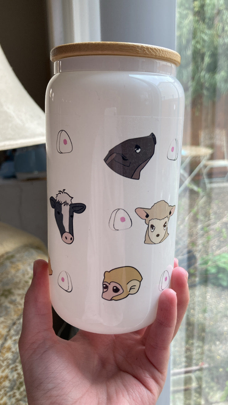 Fruit basket animal zodiac cup