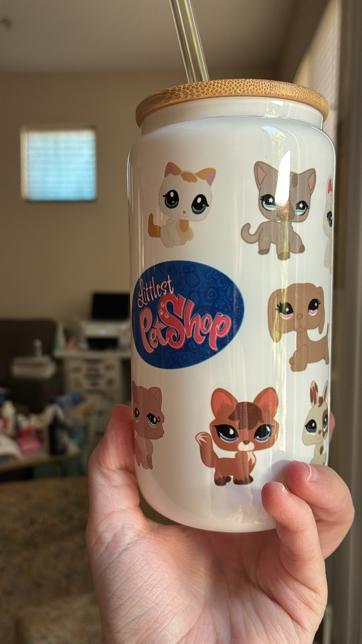 Littlest pet shop cup