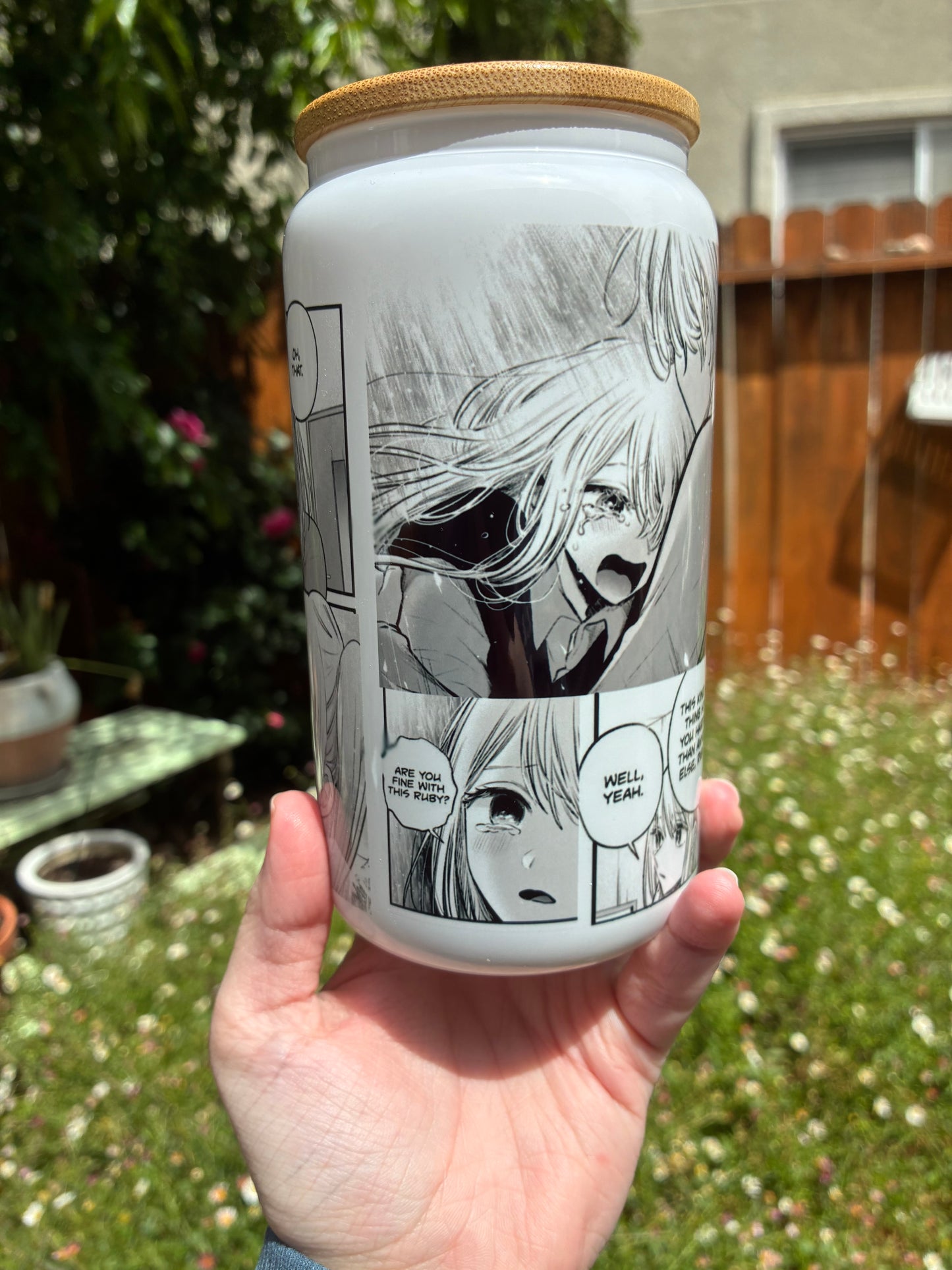 Custom ruby cup