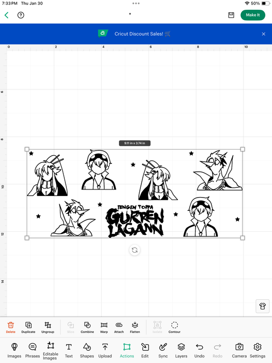 Gurren lagoon custom cup