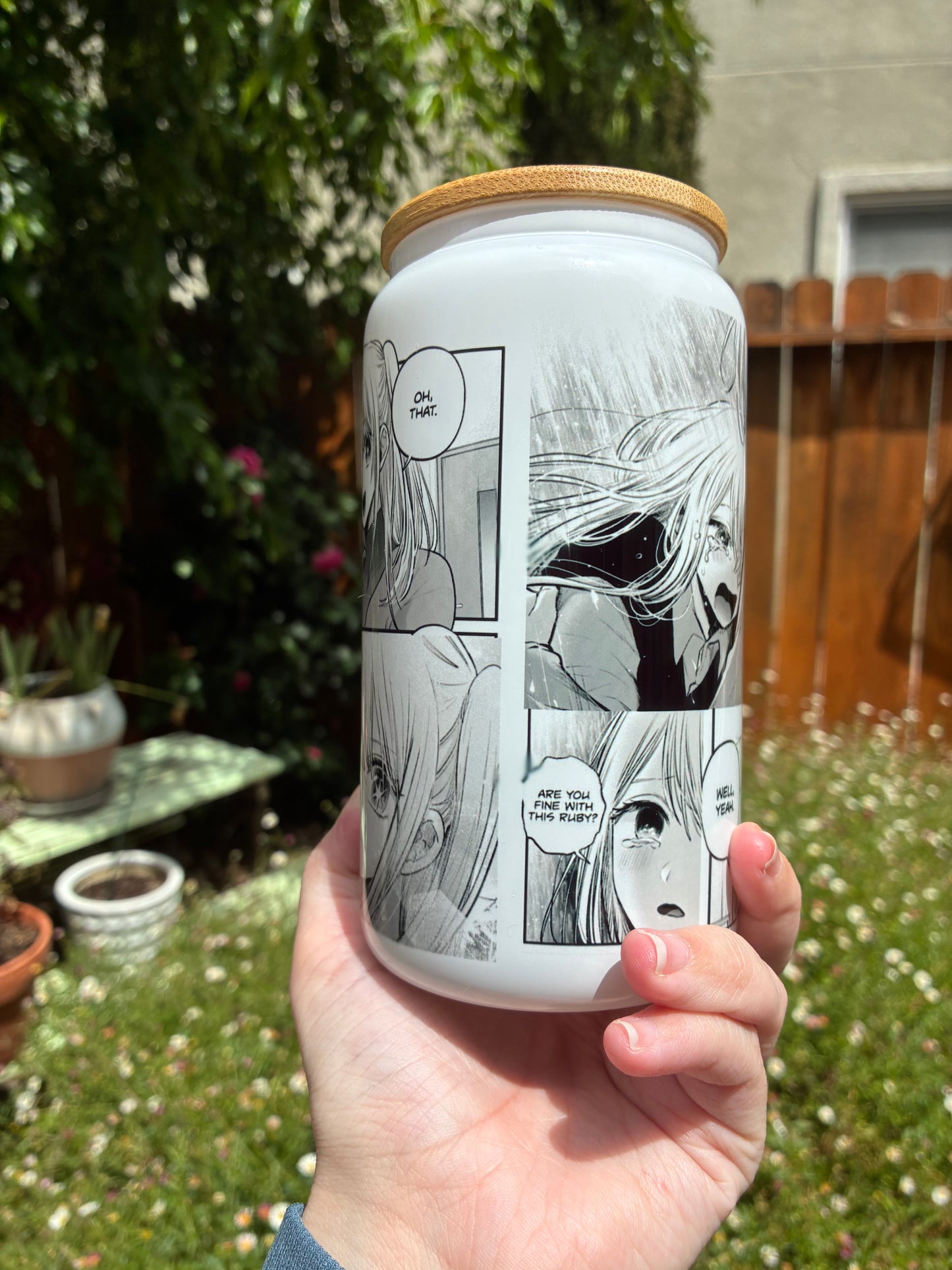 Custom ruby cup