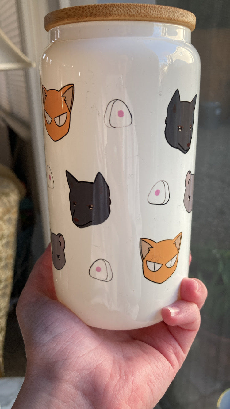 Fruit basket animal cup