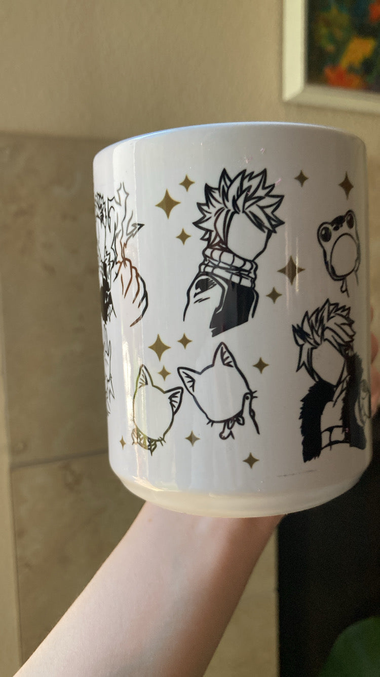 Fairy tail dragone slayer mug