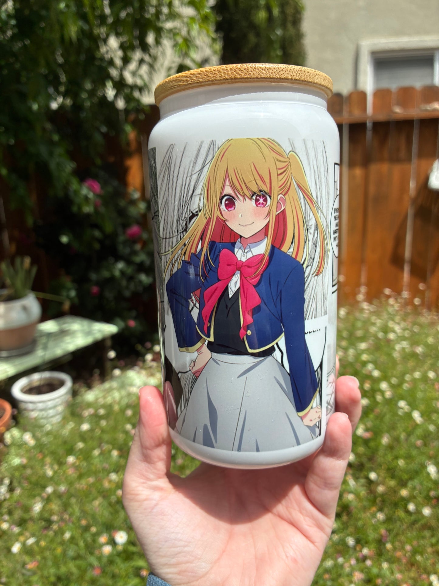 Custom ruby cup