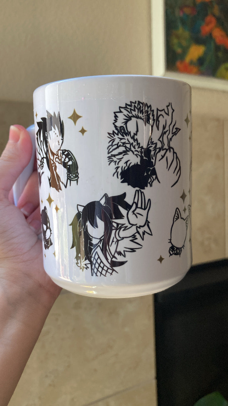 Fairy tail dragone slayer mug