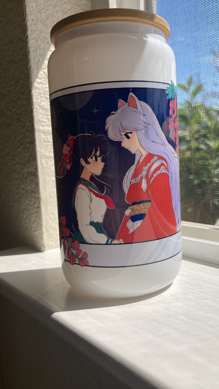 Inuyasha and kagomay cup
