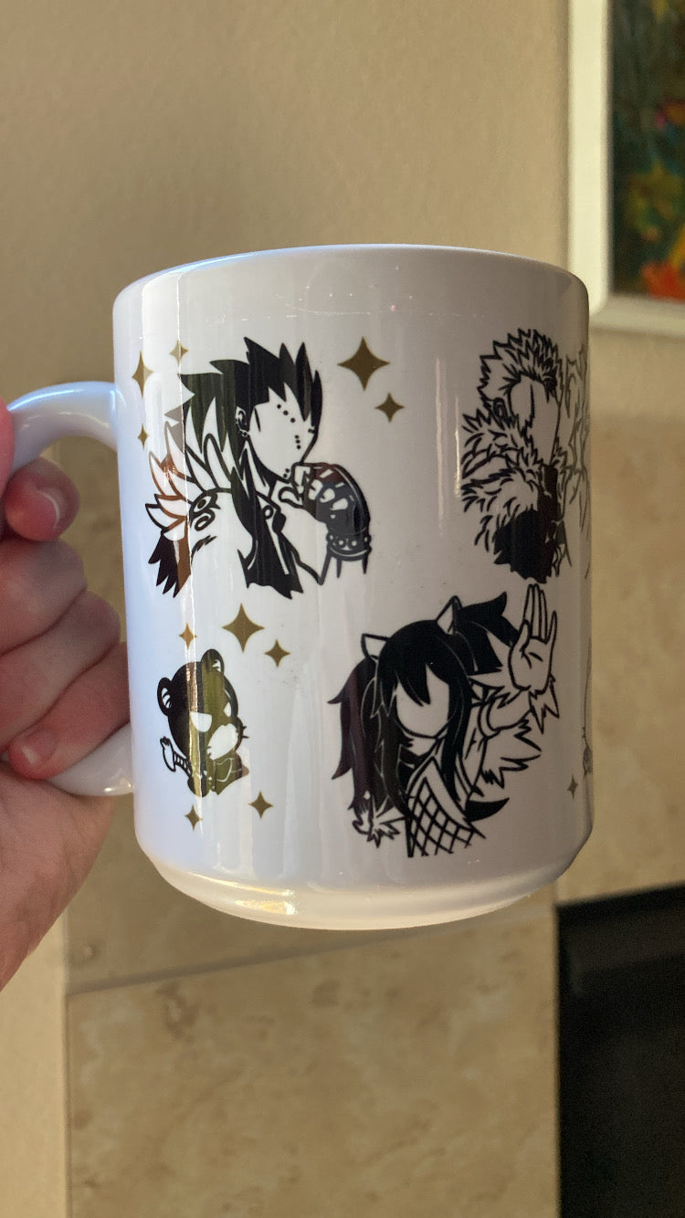 Fairy tail dragone slayer mug