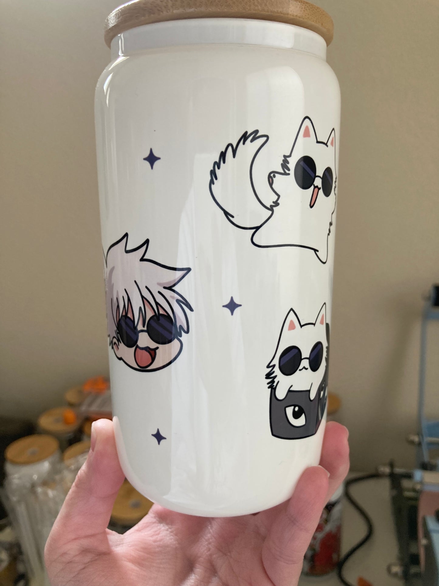 Gojo cat cup(dishwasher safe)