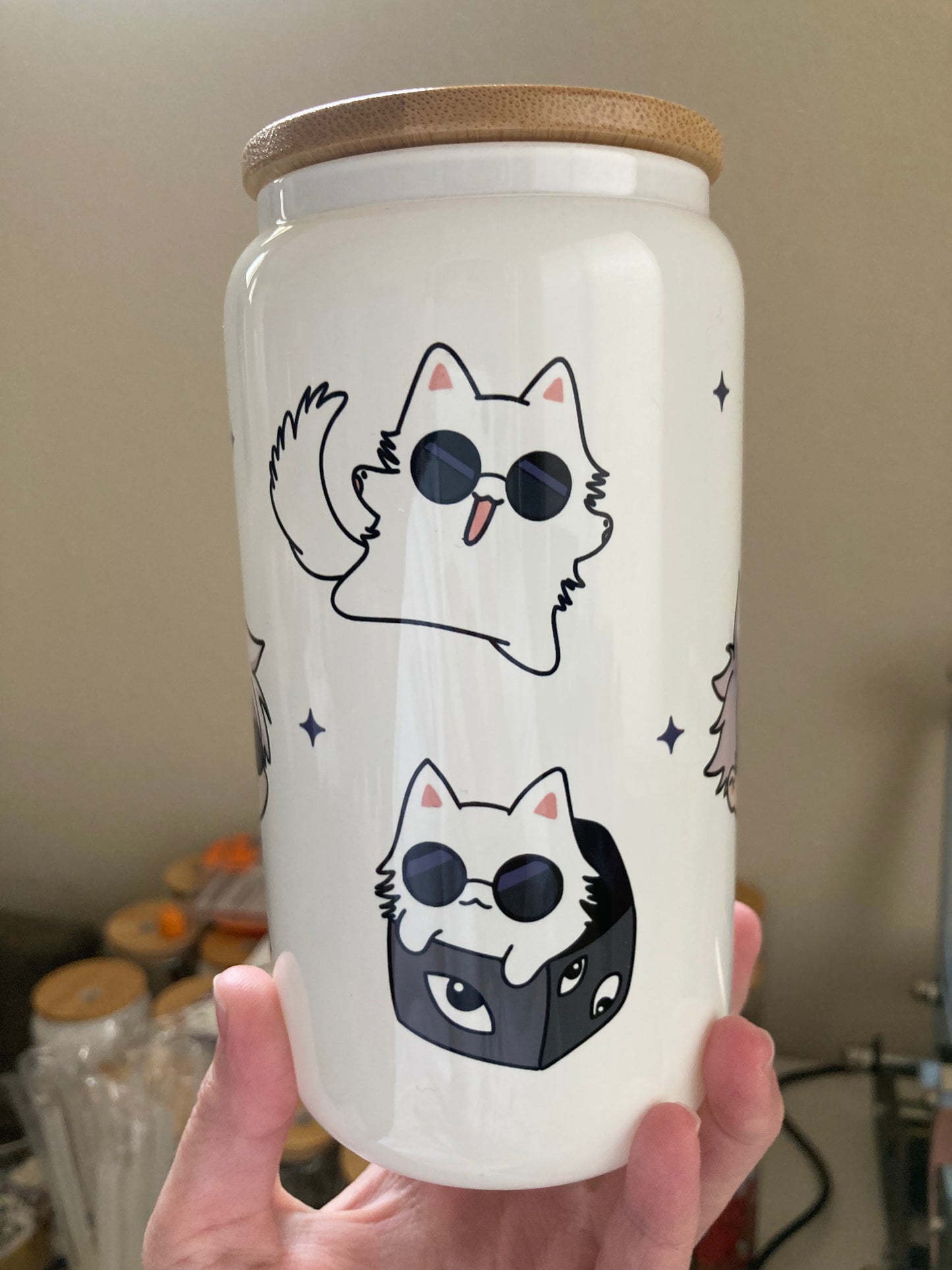 Gojo cat cup(dishwasher safe)
