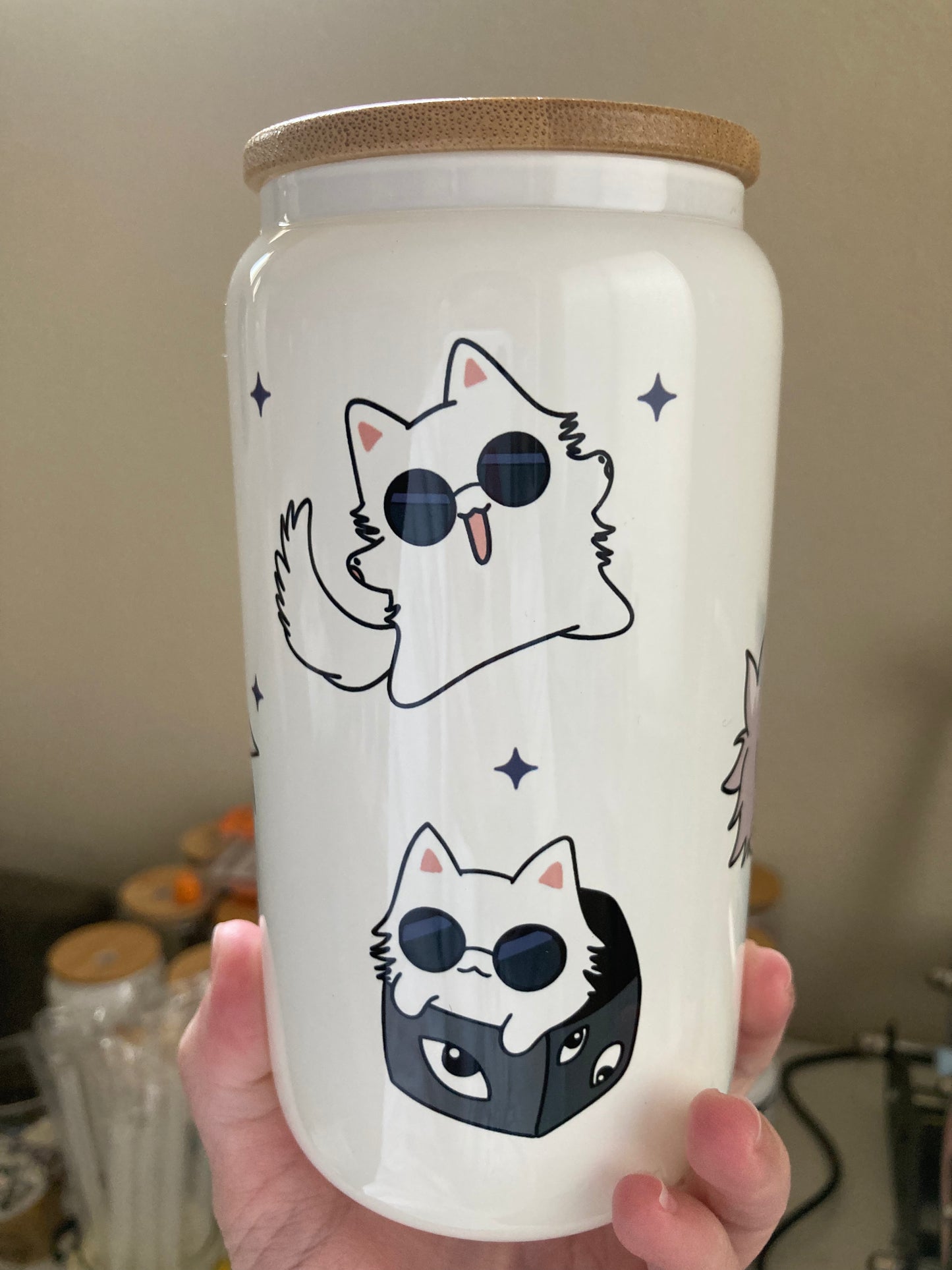 Gojo cat cup(dishwasher safe)