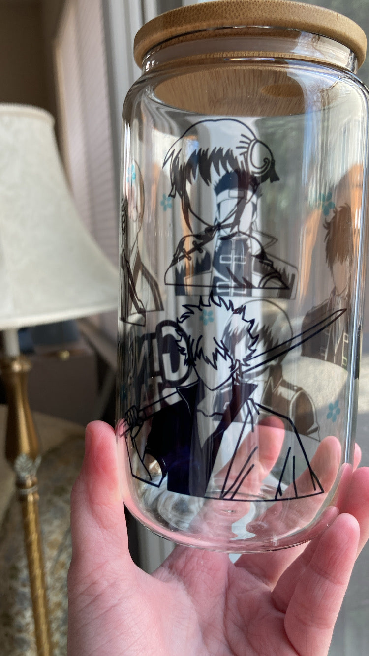 gintama6 charcter  cup