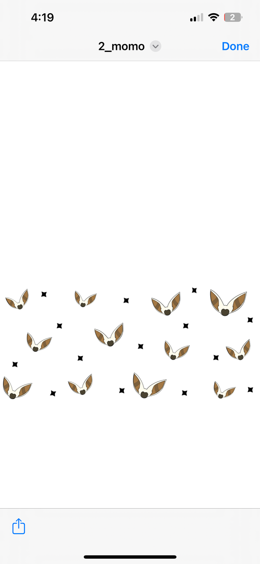 Custom momo kids water bottle