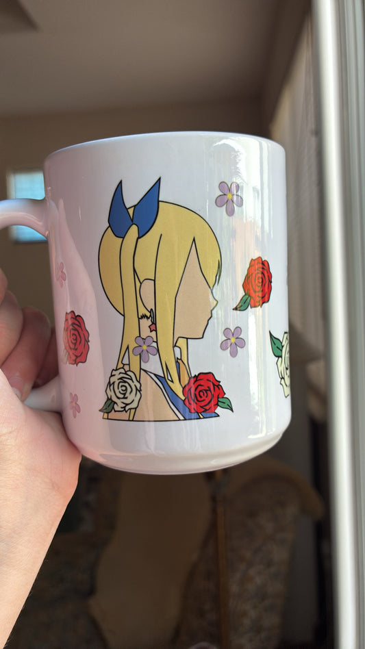 Lucy and Natsu mug