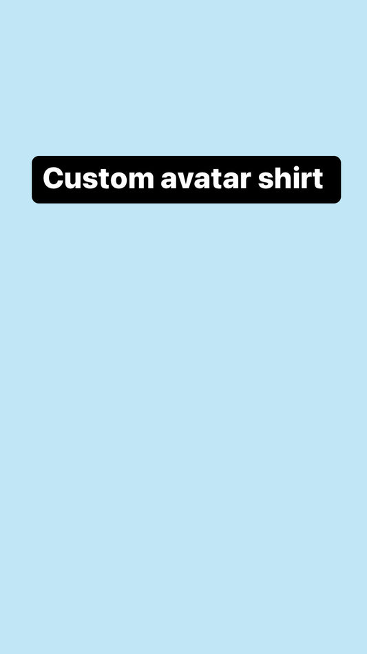 Custom avatar shirt